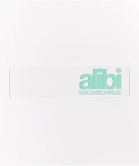 Alibi Clear & Teal Wax Scraper