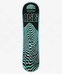 Alibi Mountain Trip 35" Teal Snow Skate