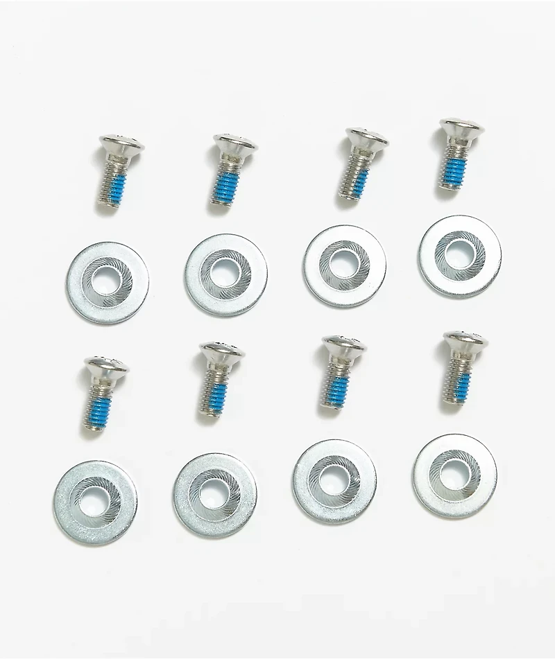 Alibi Silver Snowboard Mounting Bolts