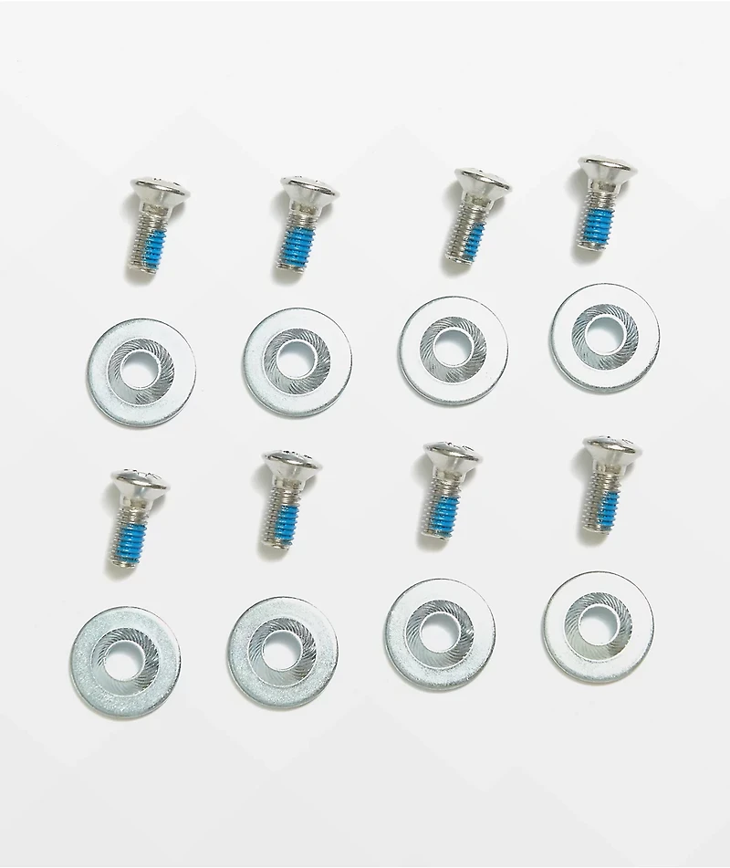 Alibi Silver Snowboard Mounting Bolts