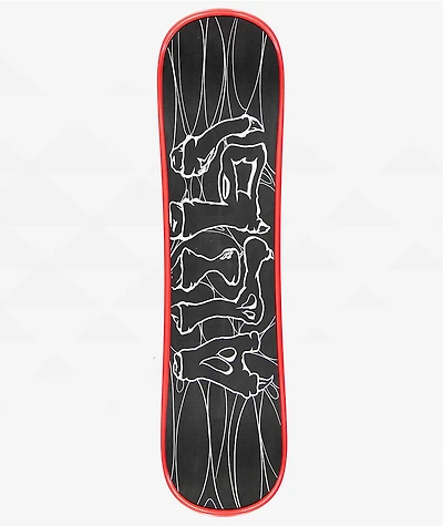 Alibi Sticky 35" Red Snow Skate