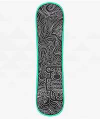 Alibi Topo Map 35" Green Snow Skate
