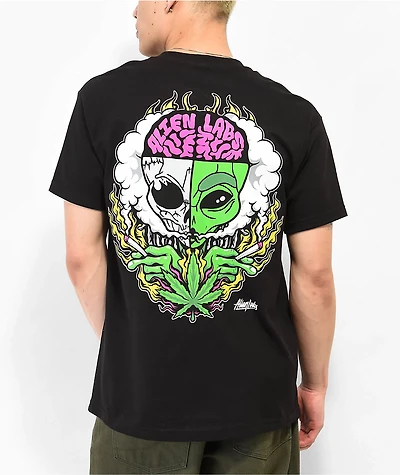 Alien Labs Brain Cloud Black T-Shirt