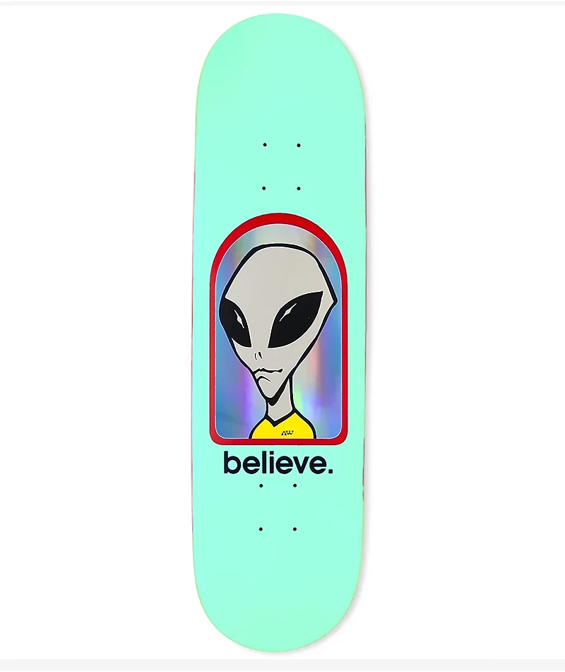 Alien Workshop Believe Reality PLEXI LAM 8.25" Skateboard Deck