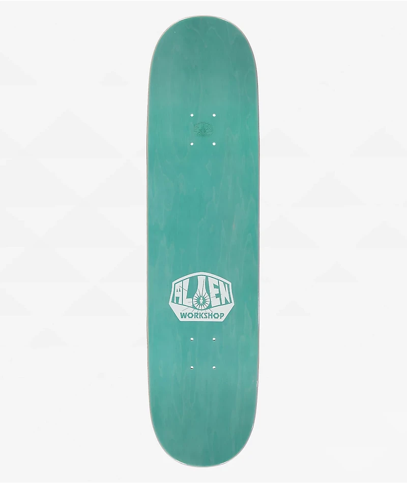 Alien Workshop Dot Fade White Wash 8.25" Skateboard Deck