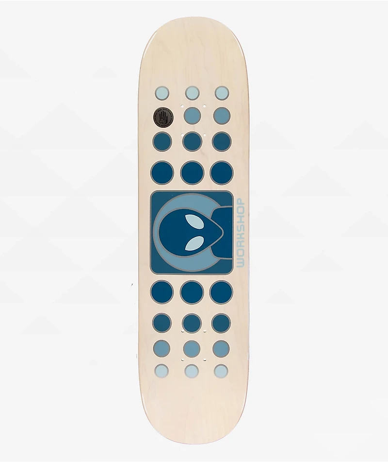 Alien Workshop Dot Fade White Wash 8.25" Skateboard Deck