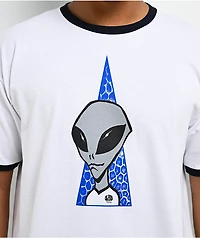 Alien Workshop Visitor White & Black Ringer T-Shirt
