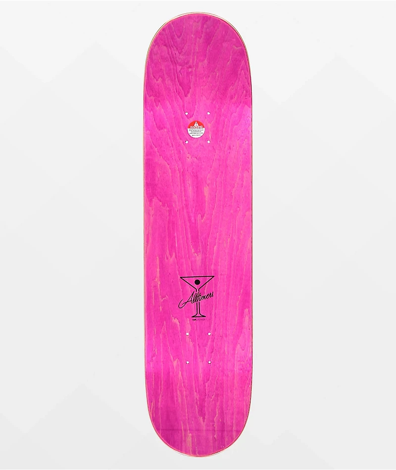 Alltimers Broadway Lime 8.0" Skateboard Deck