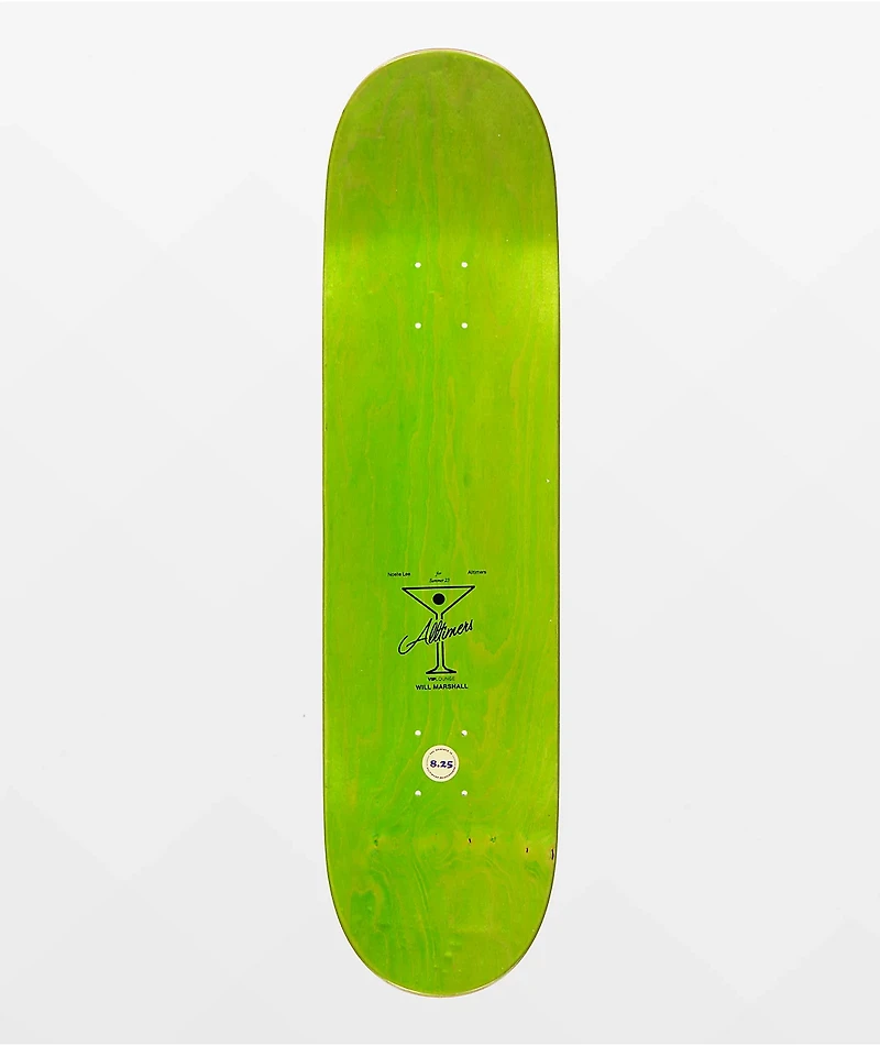 Alltimers Noelle For Will 8.25" Skateboard Deck