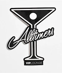 Alltimers Tini Black Sticker