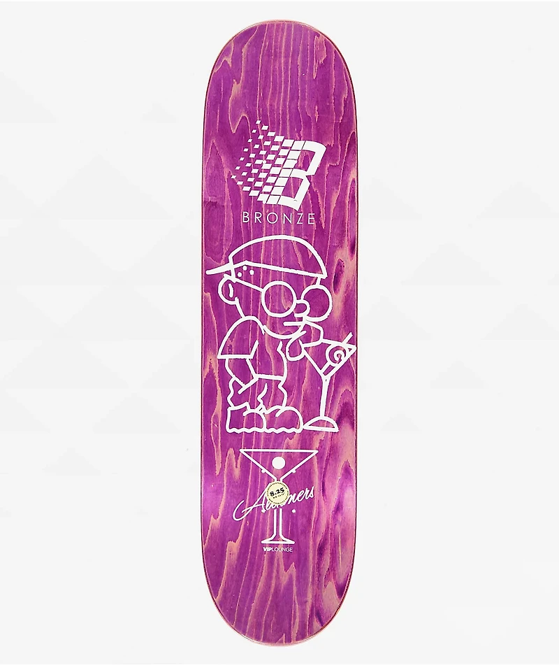 Alltimers x Bronze Money Spread Marshall 8.25" Skateboard Deck