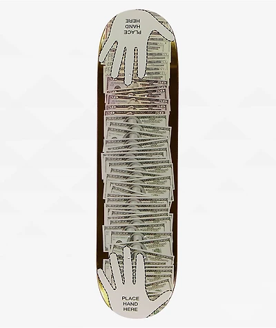 Alltimers x Bronze Money Spread Marshall 8.25" Skateboard Deck