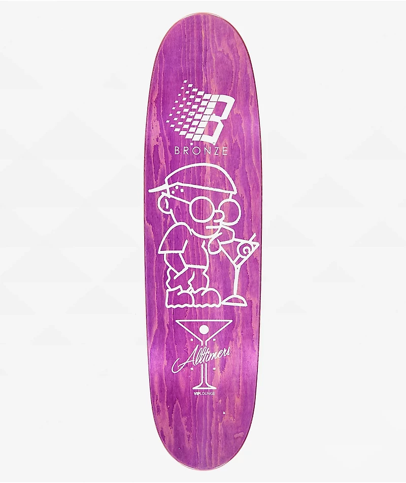 Alltimers x Bronze Sophisticated Cruiser 8.5" Skateboard Deck