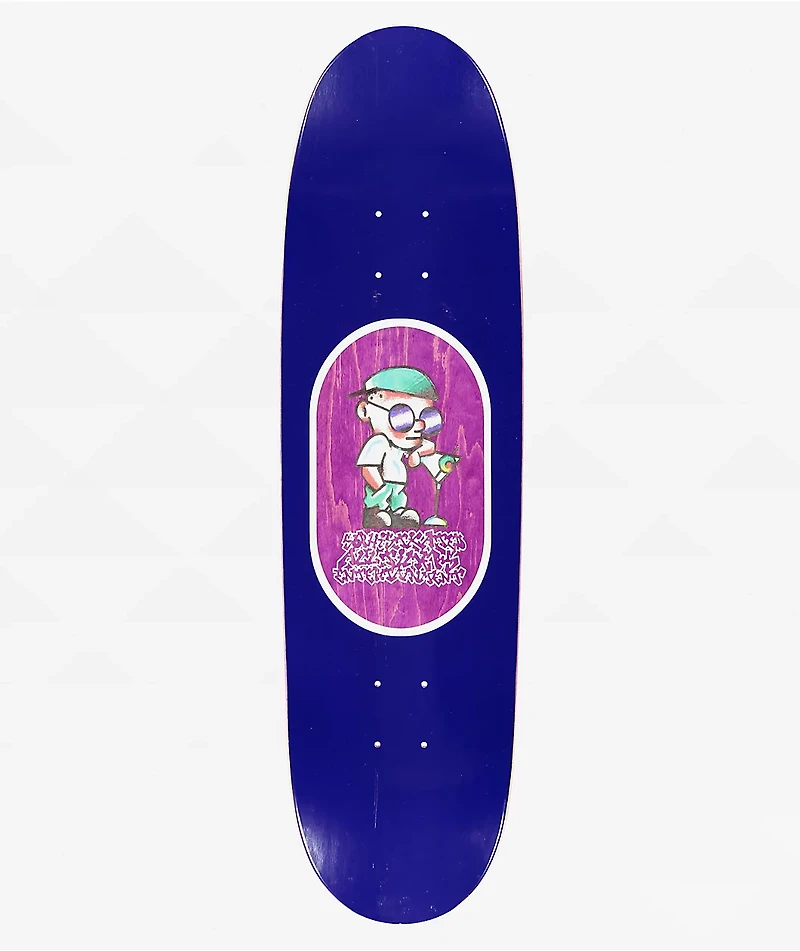 Alltimers x Bronze Sophisticated Cruiser 8.5" Skateboard Deck