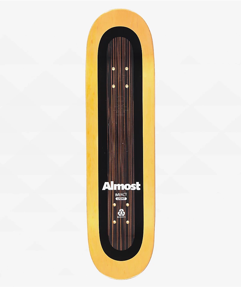Almost Dilo Mean Pets Painting 8.5"Skateboard Deck