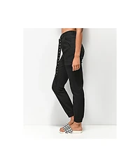 Almost Famous Belted Black Cargo Pants