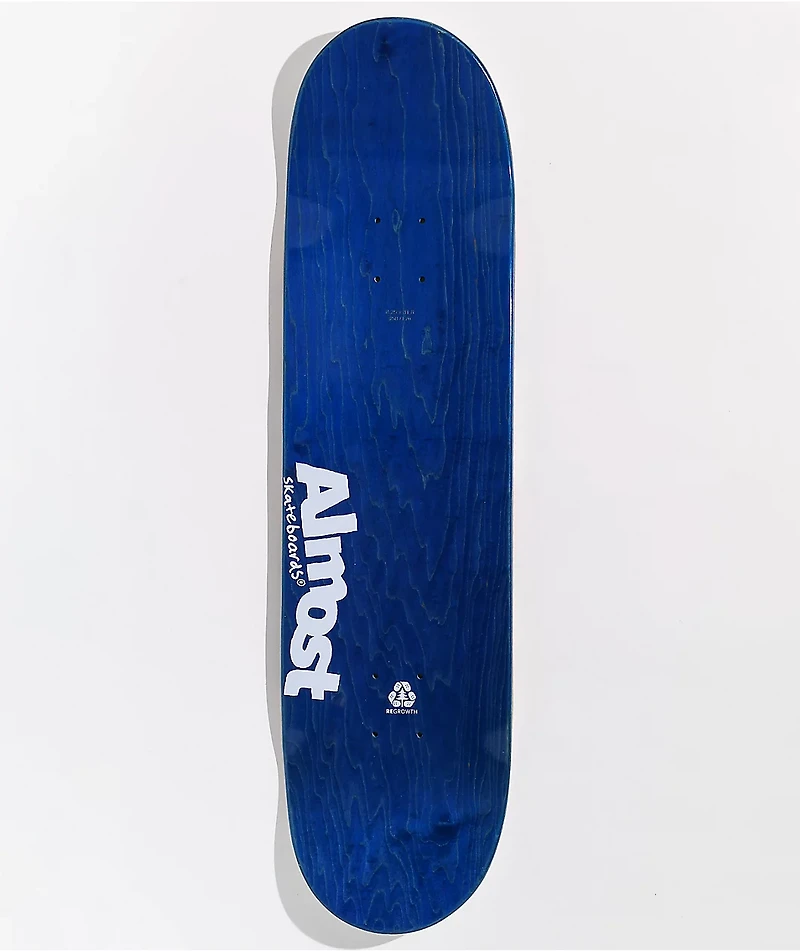 Almost Tyson Indy White 8.25" Skateboard Deck