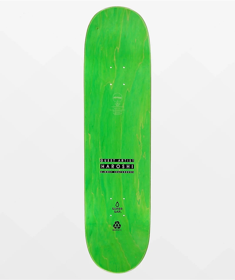 Almost Yuri Haroshi Monster Super Sap 8.375" Skateboard Deck