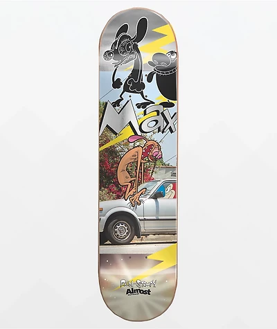 Almost x Ren & Stimpy Max Road Rage 8.5" Skateboard Deck