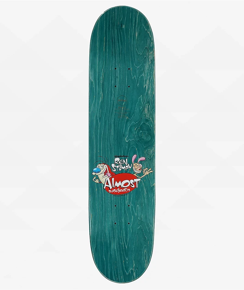 Almost x Ren & Stimpy Yuri Road 8.0" Skateboard Deck