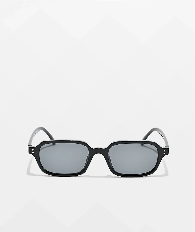 Alphee Black Square Sunglasses