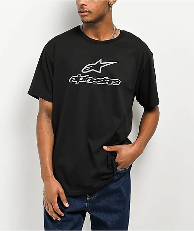 Alpinestars Wordmark Combo Black T-Shirt