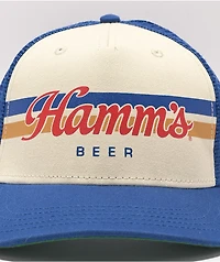 American Needle Sinclair Hamm's Beer Blue Trucker Hat