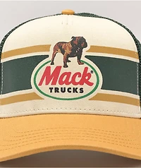 American Needle Sinclair Mack Trucks Green & Gold Trucker Hat
