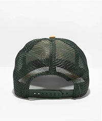 American Needle Sinclair Mack Trucks Green & Gold Trucker Hat