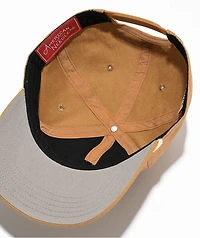 American Needle x Coors Mallard Brown Canvas Snapback Hat