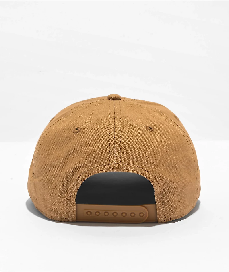 American Needle x Coors Mallard Brown Canvas Snapback Hat