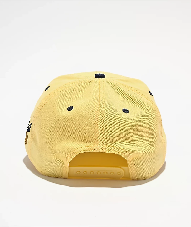American Needle x Coors Roscoe Lemon Ice Yellow Snapback Hat