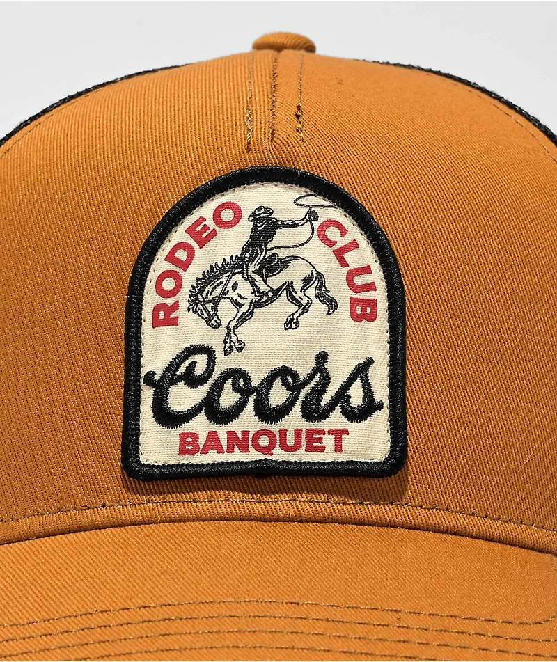 American Needle x Coors Valin Khaki & Black Trucker Hat