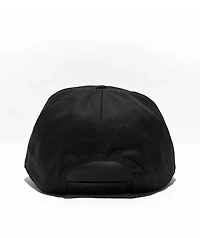 American Needle x DMC Roscoe Black Snapback Hat