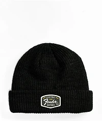 American Needle x Fender Fisher Knit Black Beanie