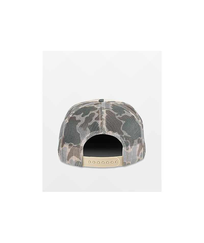 American Needle x Garage Beer Dog Camo Sand & Camo Trucker Hat