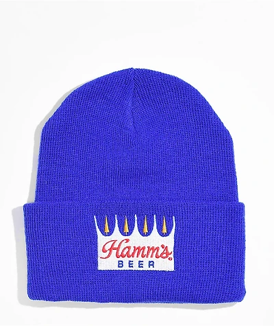 American Needle x Hamms Beer Royal Blue Beanie