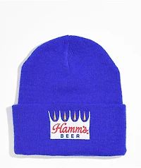 American Needle x Hamms Beer Royal Blue Beanie