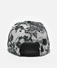 American Needle x Liquid Death Tapestry White Hat