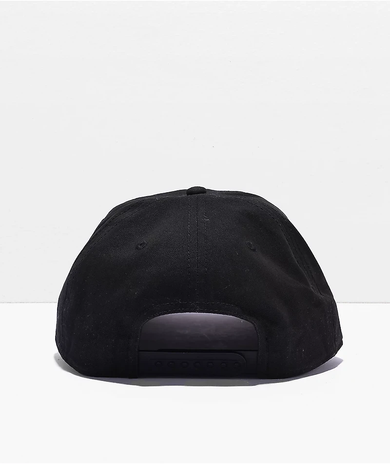 American Needle x Miller Wolf Black Snapback Hat