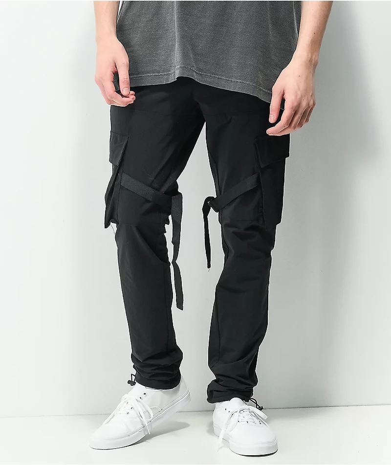 American Stitch Black Cargo Pants