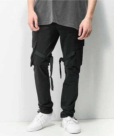 American Stitch Black Cargo Pants