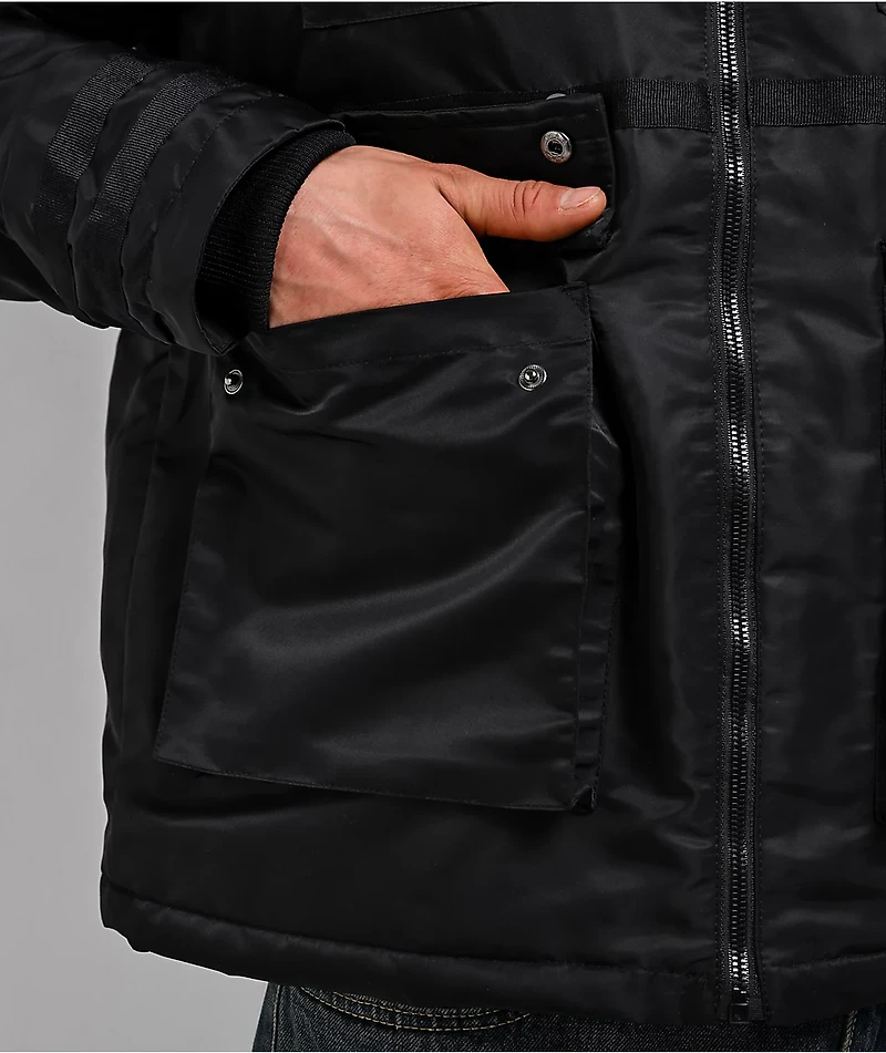 American Stitch Black Insulated Jacket
