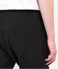 American Stitch Black Nylon Cargo Pants