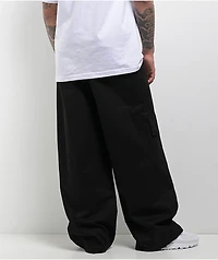 American Stitch Boxer Black Baggy Cargo Pants
