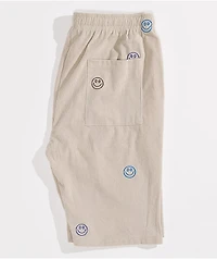 American Stitch Embroidered Corduroy Khaki Shorts