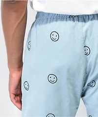 American Stitch Embroidered Light Blue Corduroy Pants