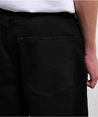 American Stitch Flame Studded Black Jeans