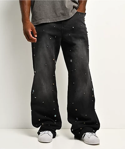 American Stitch Gemstone Black Wash Jeans