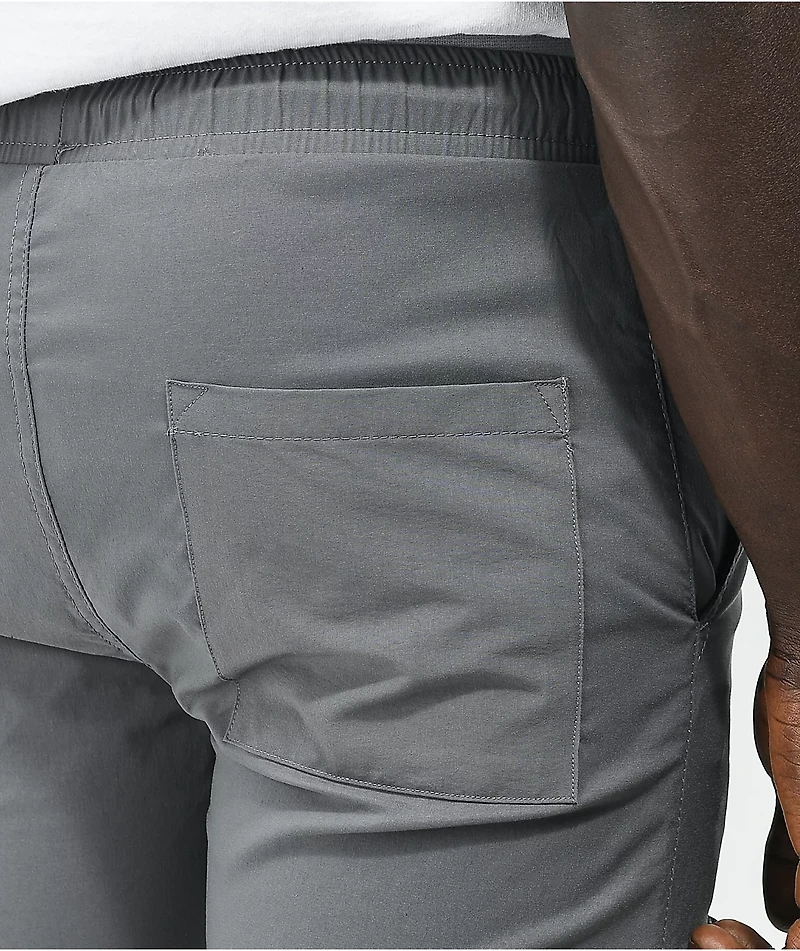 American Stitch Grey Nylon Cargo Pants